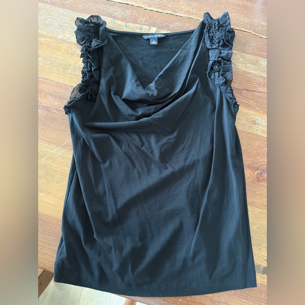 Black work top